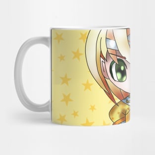 dnd elf cleric serving Majere, a Dragonlance god of order and mediation Mug